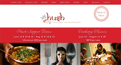 Desktop Screenshot of hushsupperclub.com